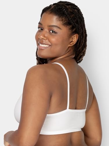 Fruit of The Loom Women's Multi-Pack Spaghetti Strap Cotton Sports Bra3