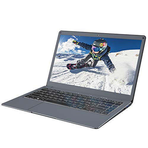 Jumper Laptop 13,3 Zoll 6GB 64GB Windows 10, Intel Celeron Dual Core, Unterstützt 128 GB Micro-SD und 1 TB SSD-Erweiterung, USB 3.0, Dual Band WiFi, 1080P FHD Notebook