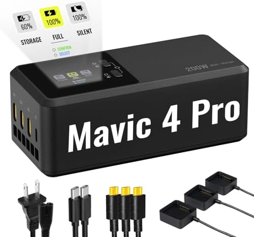 LKTOP 200W Mavic 4 Pro Parallel Cha...