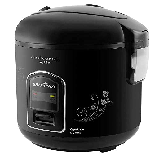 Panela de Arroz Elétrica PA5 Prime - 66-402-060 - Britânia - 220v - Preta