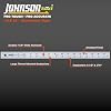 Johnson Level & Tool J118 Aluminum Rule, 18, Silver, 1 Rule