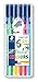 Produktbild STAEDTLER 323 SB6CS4 triplus color Fasermaler (ergonomische Dreikantform, stabile Spitze, leicht auswaschbar, Etui mit 6 farblich sortierten Fasermalern My tropical colours, Strichbreite 1,0 mm)