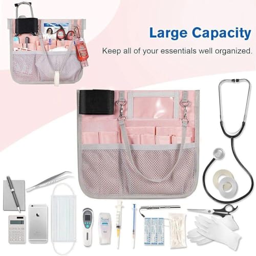 Sac de taille pour infirmière avec porte-ruban et multi-compartiments - 6