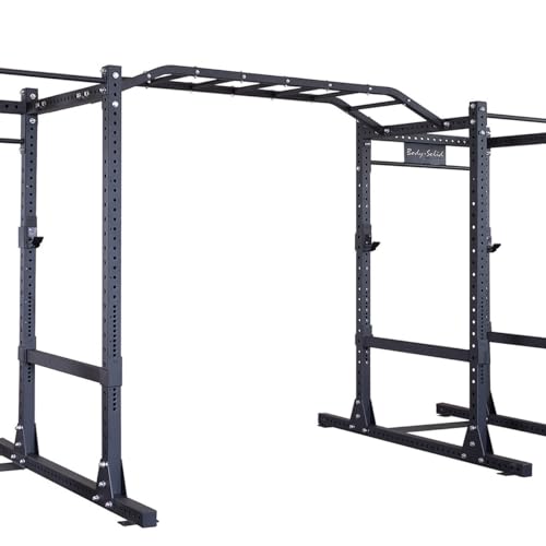 Body-Solid SPRMB Monkey Bar Attachment for SPR1000 Power Rack, Accessories for Home and Commercial Gym Equipment