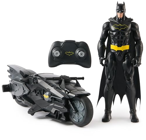 Spin Master DC Comics, Batman, Batcycle + 30cm Batman Action Figur, ab 4 Jahren für 36,99 EUR (-26%) statt 49,99 EUR bei amazon.de Bild: Spin Master DC Comics, Batman, Batcycle + 30cm Batman Action Figur, ab 4 Jahren für 36,99 EUR (-26%) statt 49,99 EUR bei amazon.de