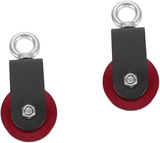 Housoutil Pulley Wheel Replacement 2pcs Fitness Equipment Pulley Gym Pulley Lifting Pulley Wheel Weight Pulley System for Home Gym Tool Gym Pulley Wheel