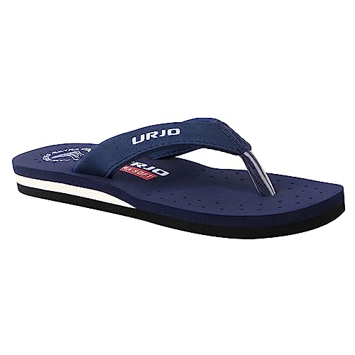 Image of URJO Women's Slippers /FlipFlops Lightweight Super Flexible Arch Support Durable Anti Skid & Stylish Dailywear Slippers /FlipFlops for Women