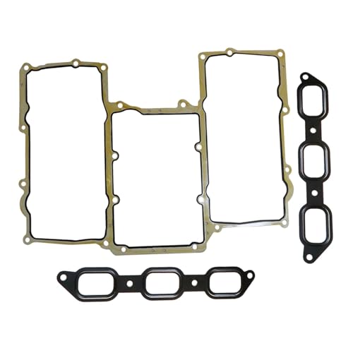 Image of Intake Manifold Gasket Kit Compatible with 2013-2020 Jaguar XJ XF F-Type XE F-Pace, Fit for Land Rover 3.0L V6 Supercharged, Replaces LR041680 C2Z17248 C2Z17249