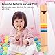 Dilwe Flûte en Bois, flûte à Pistons en Bois Fipple Piccolo Flute Instrument Toy Children Aoerfu Children Percussion Instrument