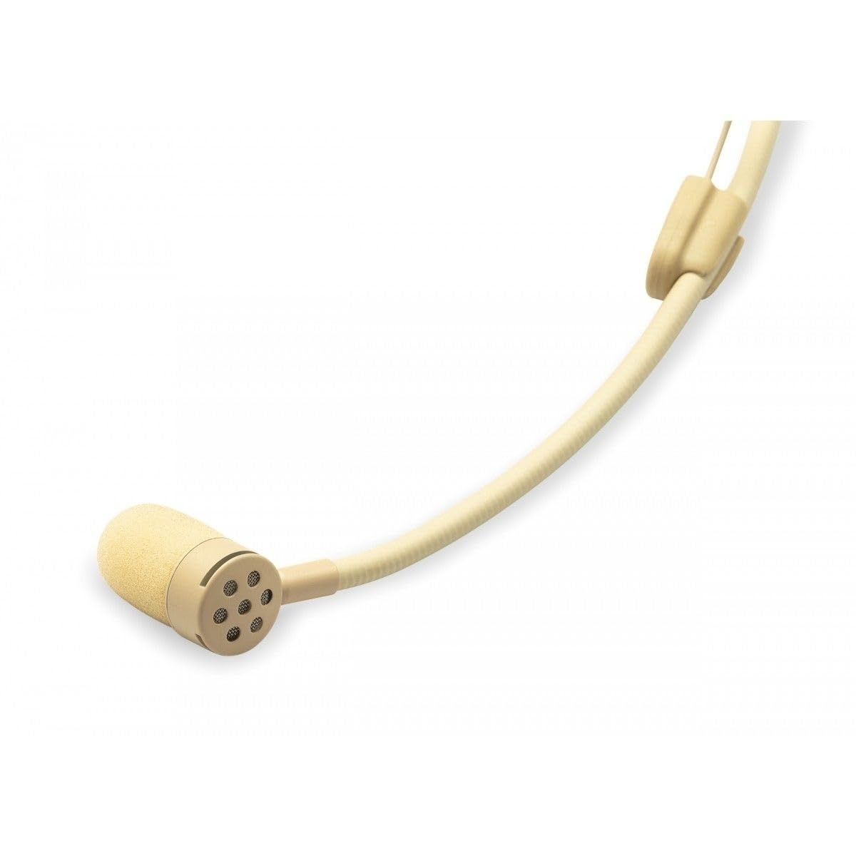 VISAGE-C01A BG BEIGE - microfono cardioide ad archetto dotato di connettore mini-jack 1.8" ts con avvitatura