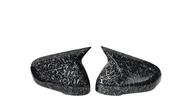Cache rétroviseur pour Volvo V60 S60 V40 look carbone forgé