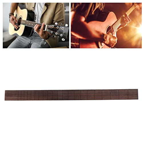 Pescoço de guitarra, resistência à corrosão 40 mm de largura Jacarandá Cabo de guitarra Peça de repo