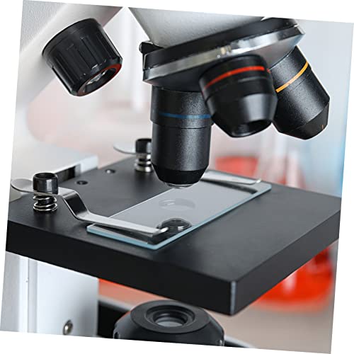 100 szt. szkiełka mikroskopowe do mikroskopu szkiełka laboratoryjne szkiełka mikroskopowe szklane szkiełka przygotowane slajdy mikroskopowe kalibracja slajd klasa biologii rekwizyty puste akcesoria