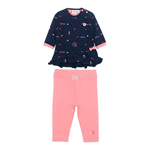 Feetje Mon Petit - Vestito e leggings da bambina Rosa marina 18 mesi