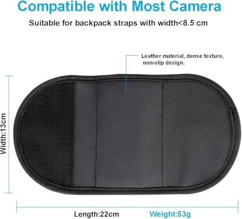 Image of SHOPEE 360 Degree Rotating Anti-Slip Camera Backpack Shoulder Strap Clip Belt Mount for Insta360 One X5 /X4 /X3 / One R /Go 2 Compatible with Hero 13 /12 /11 /10 /9 /8 /7 /6 and Other Action Camera