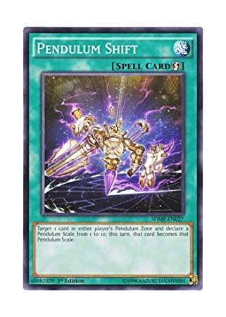 Amazon.co.jp: 遊戯王 英語版 SDMP-EN027 Pendulum Shift ペンデュラム