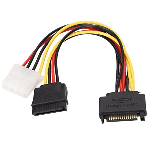 Tomantery Los Cables de Extensión Extienden Convenientemente Los Puertos de Alimentación para la Carcasa de la Computadora, Adecuados para Interfaces de Fuente de Alimentación Estrechas e
