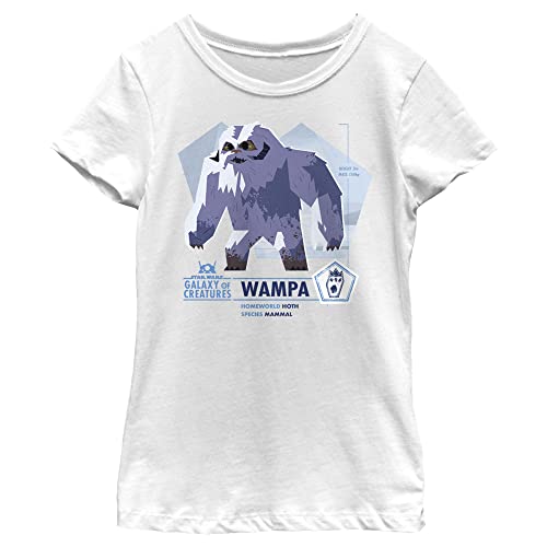 T-shirt Star Wars fille XS vêtement coton confortable motif Wampa