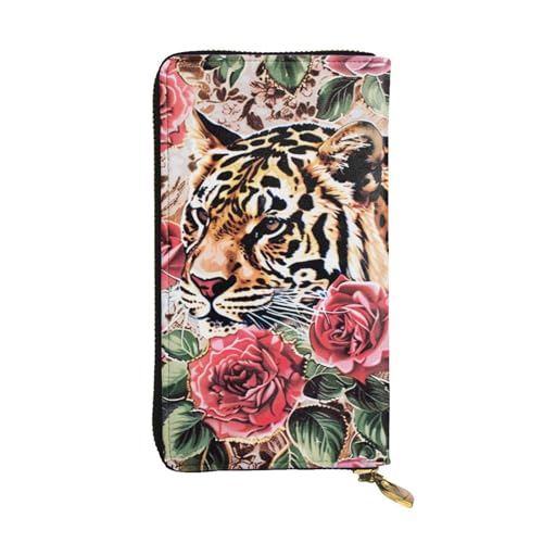 Porte-monnaie en cuir fermeture éclair pour ranger son téléphone portable sans s'encombrer