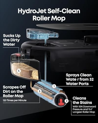 eufy Robot Vacuum E25 with HydroJet