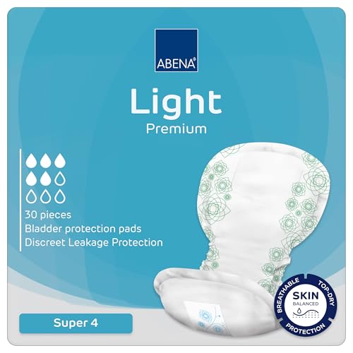 ABENA Light Super 4 850ml Pack of 30 Overnight Incontinence