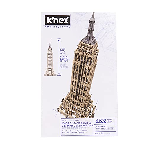 K'Nex 15259 K’Nex Architecture - Empire State Building – New Building Set thumb #5