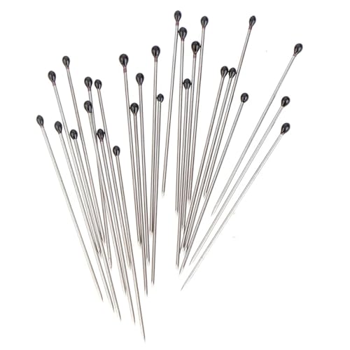Image of Entomology Pins 0.38 mm, 100 Pieces | Stainless Steel Insect Specimen & Butterfly Collection Pin | Rust-Resistant Precision Mounting Pins for Collectors, Students & Laboratories