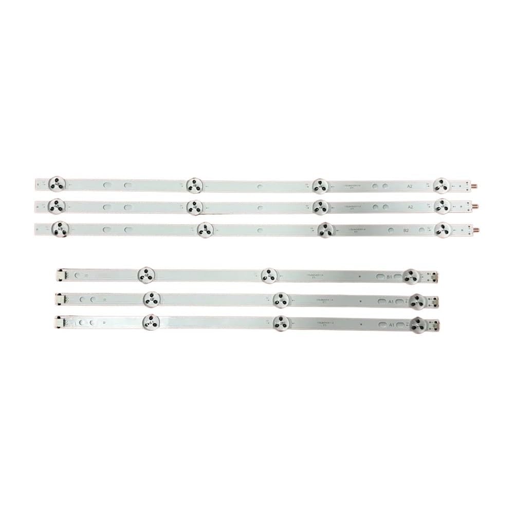 Barra de luces LED 17DLB43VER11-AB de alta estabilidad para Toshiba 43LL3A63DB kit de 3 piezas