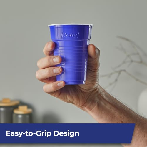 Image of Hefty Party On Disposable Cups, Assorted Halloween Colors and Print, 76ct