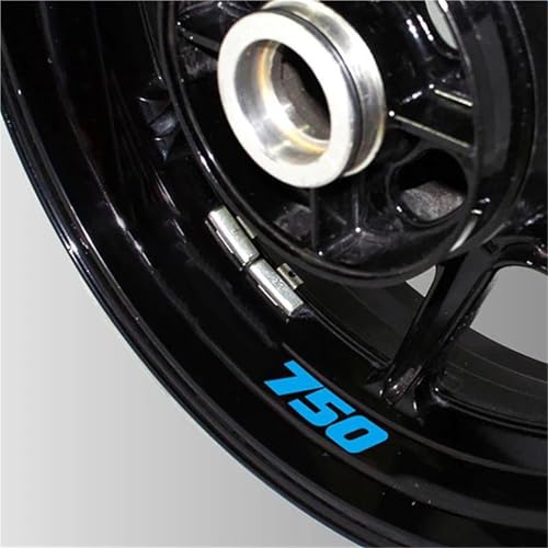 Autocollants jantes moto réfléchissants et imperméables pour VFR750