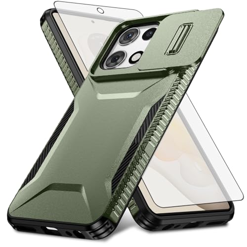 Coque Motorola Moto G 5G 2025 rigide hybride avec verre trempé accessoires de protection