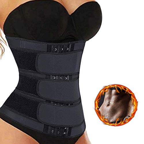 Vhccirt Femmes Taille Formateur Corset Tondeuse Ceinture Perte De Poids Corps Shaper Minceur Sport Ceinture Noir L