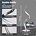 Yarra-Decor Modern Spiral Bedside Lamp - 3 Colors Touch Control LED Table Lamp, Stepless Dimmable Nightstand Lamps for Bedroom Living Room & Office(3000K 4000K 5000K)