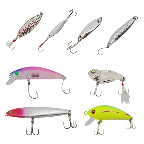 Crank Bait, Saltwater Fishing Lures, Suitable for Bass, Trout and