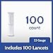 AgaMatrix Lancets, 33 Gauge, 100 Count Box