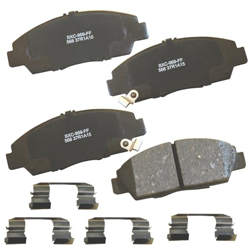 Image of Bendix Premium SBC568 Ceramic Front Brake Pads for Honda Prelude 1996-1992