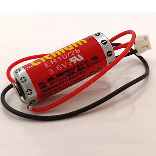 (5 Pack) Batería de repuesto ER10/28 de litio 3.6V miniatura 4