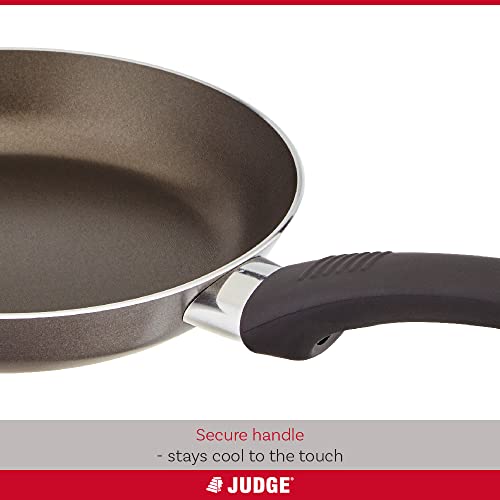 Judge Everyday 20cm Frying Pan, Stay Cool Handle, Aluminium, Dishwasher Safe, Not Suitable for Induction Hobs, Compatible with All Other Hobs - Image 4