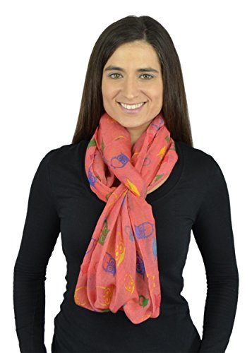 Belle Donne - Womens Mens Infinity Loop Scarves Beautiful Fashion Pattern Prints