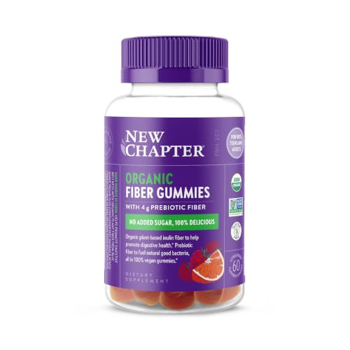 New Chapter Organic Prebiotic Fiber Gummies