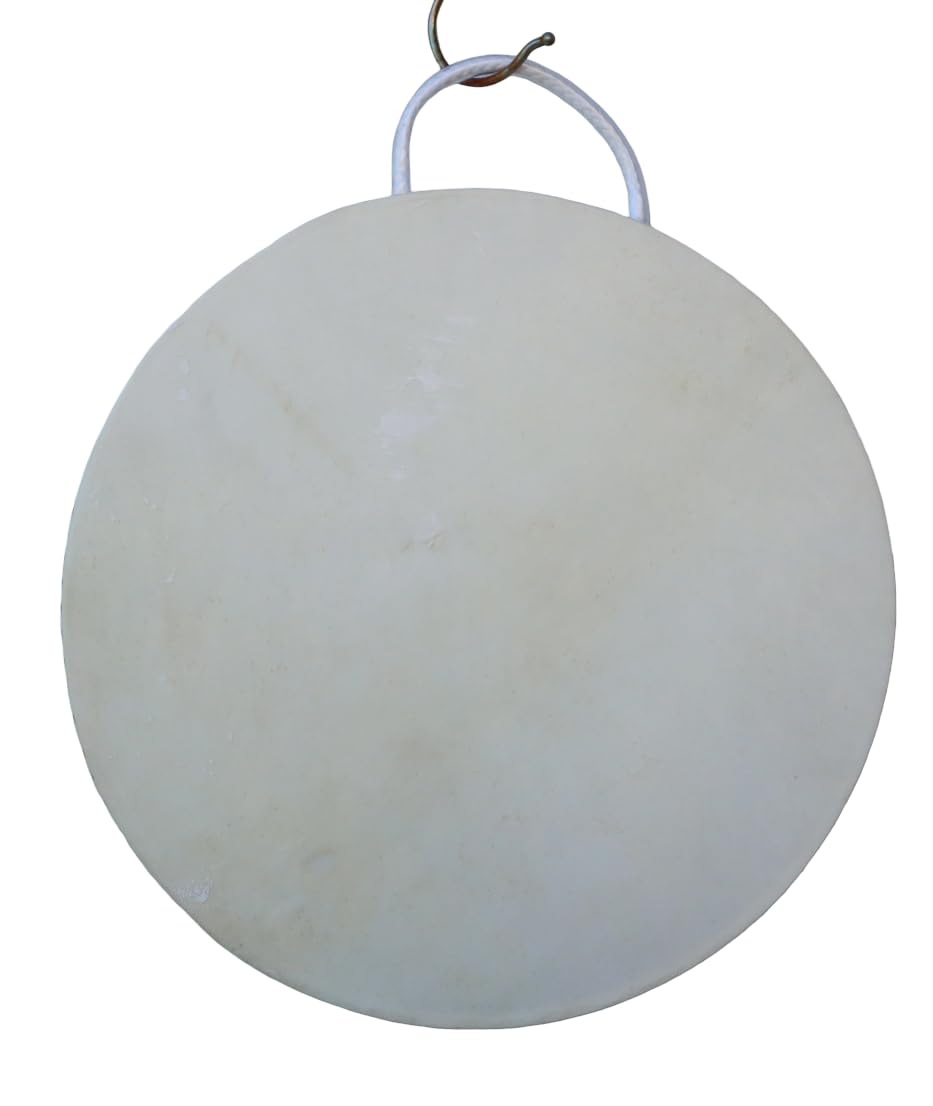 Tamburo Oceanico in Pelle Ø40 cm Realizzato a Mano in Indonesia – Strumento Etnico per Meditazione, Yoga e Arredo Esotico