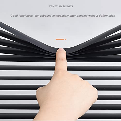 Persianas venecianas de aluminio horizontales: cortinas opacas y térmicas para ventanas 4