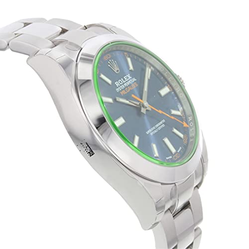 Rolex Milgauss 40 Blue Dial Stainless Steel Men's Watch 116400gv4