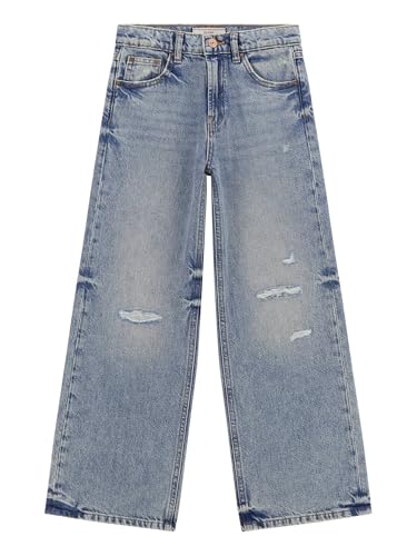 GUESS Girls' Rigid Denim 90s Pants