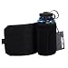 OneTigris Canteen Pouch 1000D Nylon Adjustable MOLLE All-In-One Carrier for 32Oz Nalgene Water Bottle or Nalgene Oasis Canteen (Black)
