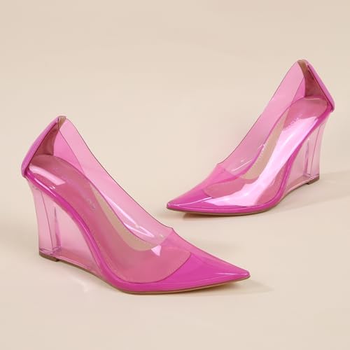 Clare Glass Slipper Pointed Toe3