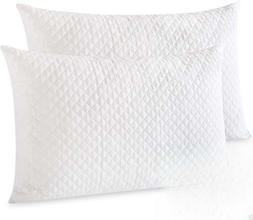 MH Home Shredded Memory Foam Pillows 2 Pack, Hypo-allergenic & Breathable Bed Pillows, Relieves Neck and Shoulder Pain, Ideal for Side, Back & Stomach Sleepers (2) MH Home Shredded Memory Foam Pillows 2 Pack, Hypo-allergenic & Breathable Bed Pillows, Relieves Neck and Shoulder Pain, Ideal for Side, Back & Stomach Sleepers (2)