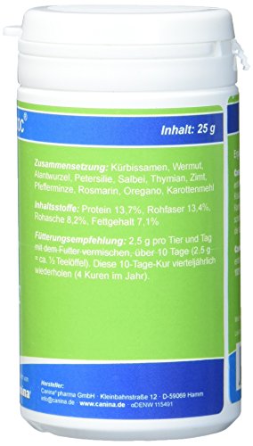 Canina Kräuter-Doc Wurmschutz, 1er Pack (1 x 0.025 kg)