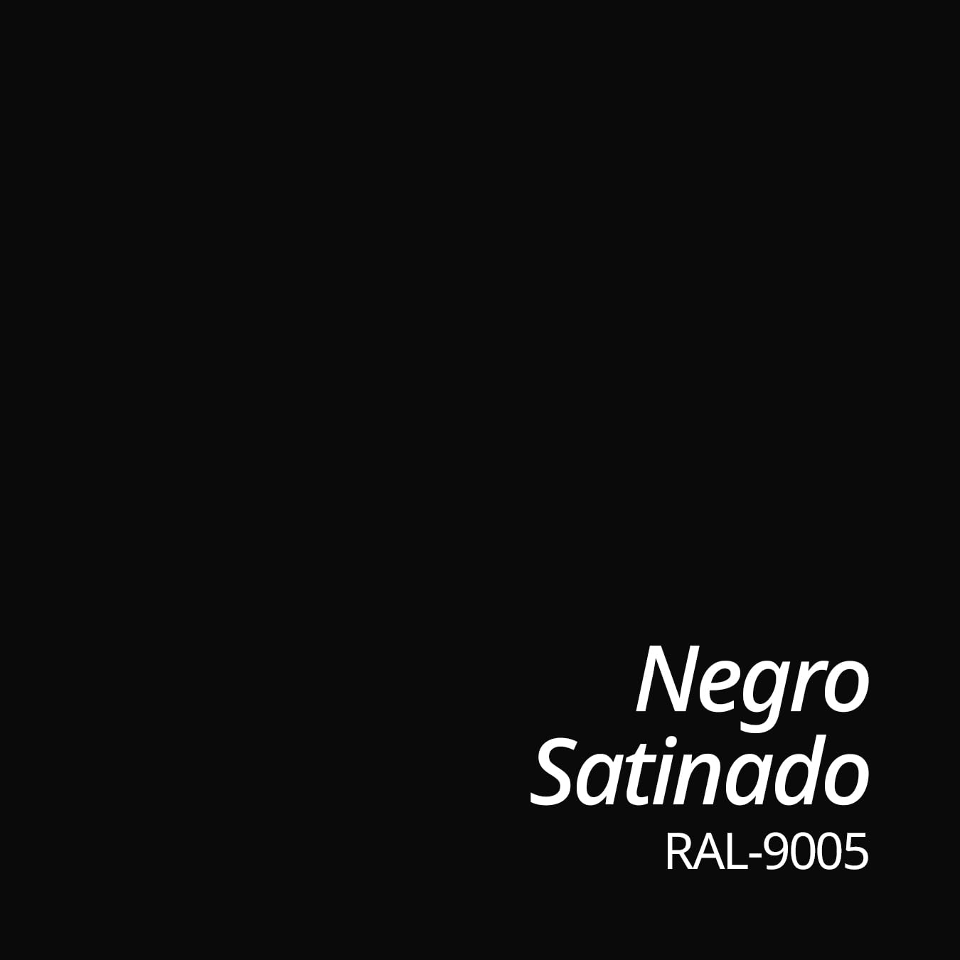 Esmalte al Poliuretano Multiadherente Satinado Duracolor | Pintura para Metales, Madera, Bañeras, Azulejos y Sanitarios | Resistente y Duradero (600 ml + 150 ml, Negro RAL 9005)