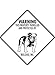 BCTS Warning! Bulldog Property Pattugliato e protetto in alluminio cane esterno cortile decorazione cartello 20,3 x 30,5 cm